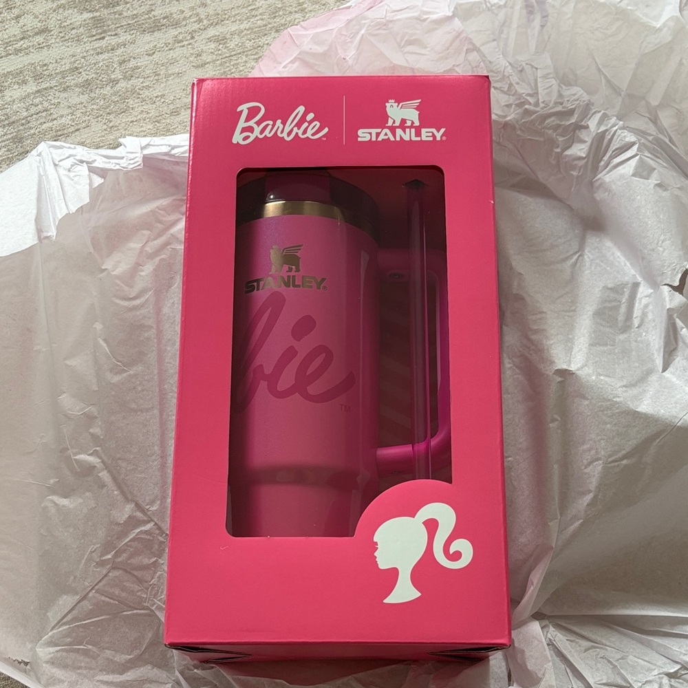 Stanley x Barbie Hot Pink Travel Tumbler